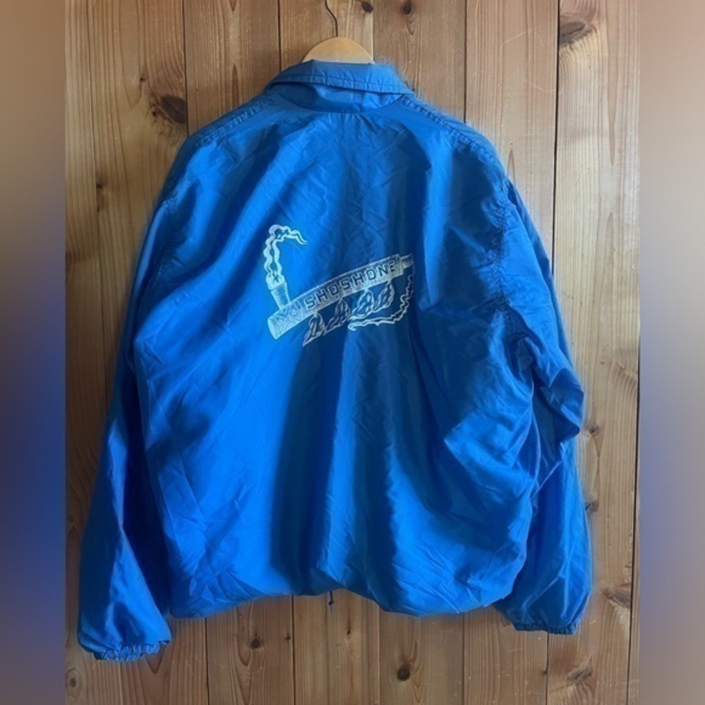 Vintage Shoshone Native American Indian Peace Pipe  Windbreaker